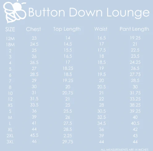 Adult Button Down Pajamas - Vintage Santa Holiday Lounge - Image 3