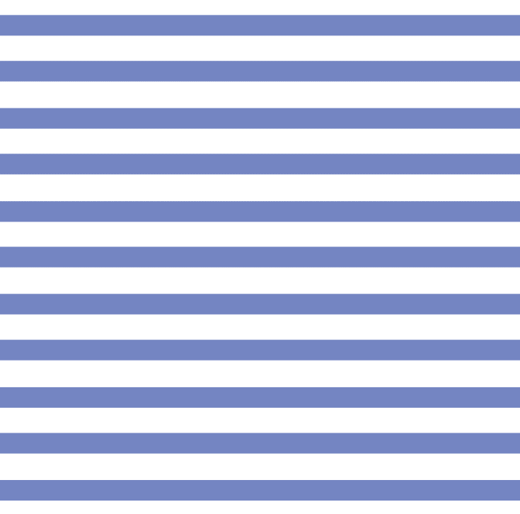 Amelia Peter Pan Puff Sleeve Tee - Blue Stripe - Image 2
