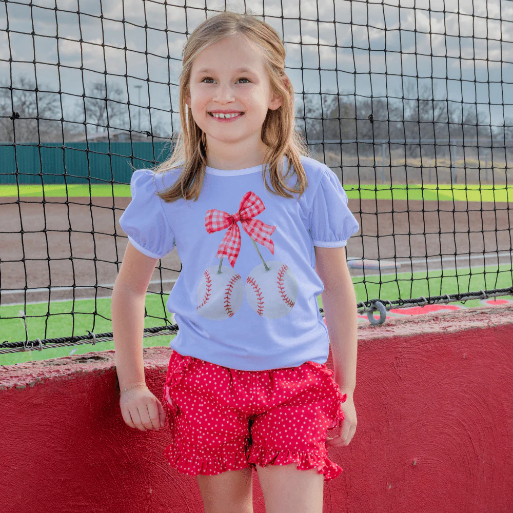 Amelia Puff Sleeve Tee - Double Play - Image 2