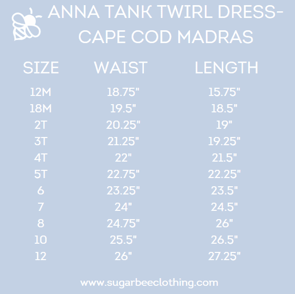 Anna Ruffle Tank Twirl Dress - Cape Cod Madras - Image 9