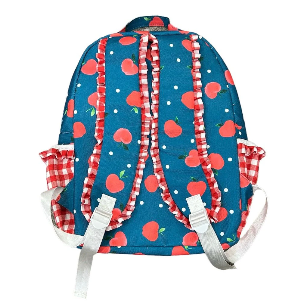 Backpack - Apples on Navy - Image 6