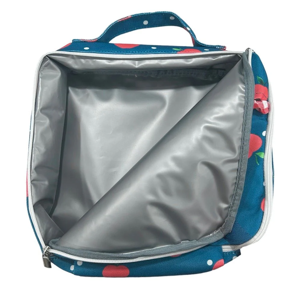 Lunch Bag - Apples on Navy - Image 6