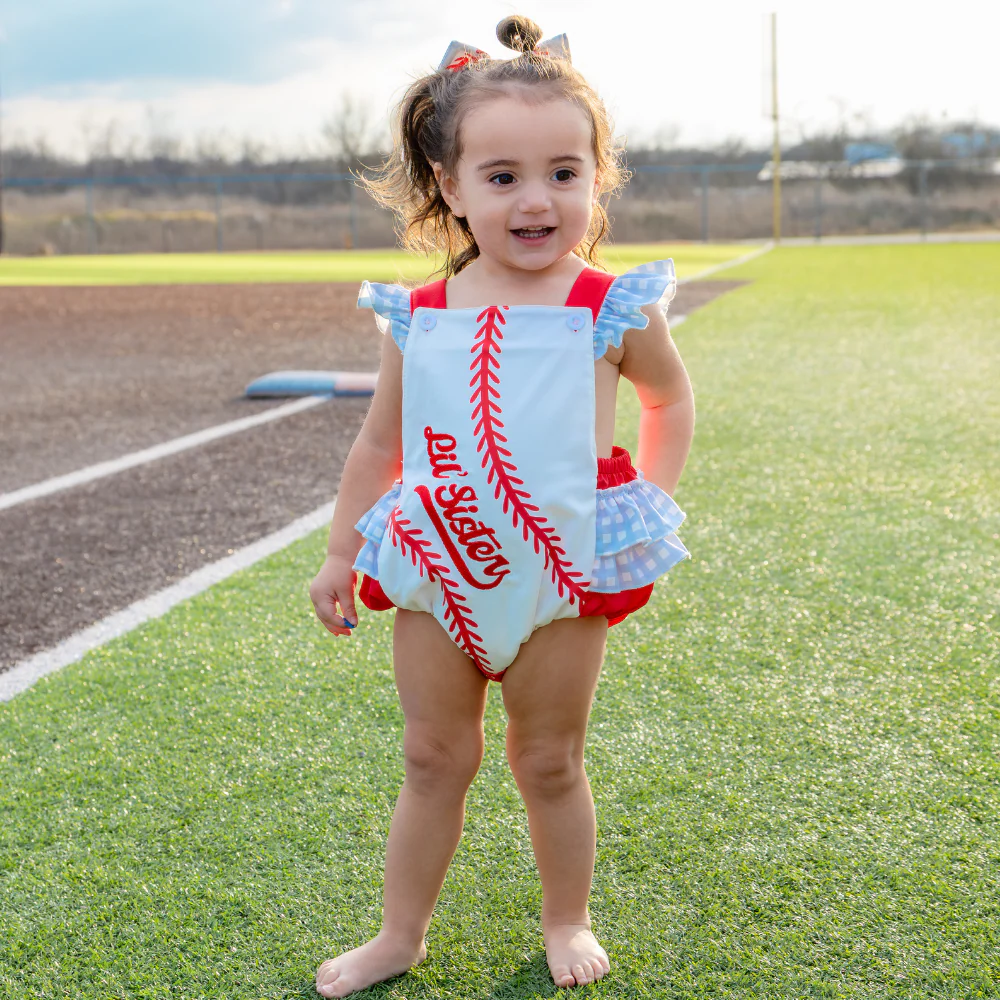 Baby Janet Ruffle Bubble - Home Run Honey - Image 3