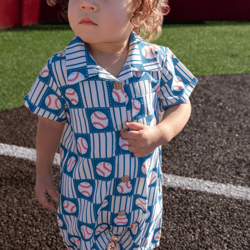 Baby Craig Woven One Piece - Ballpark - Image 3