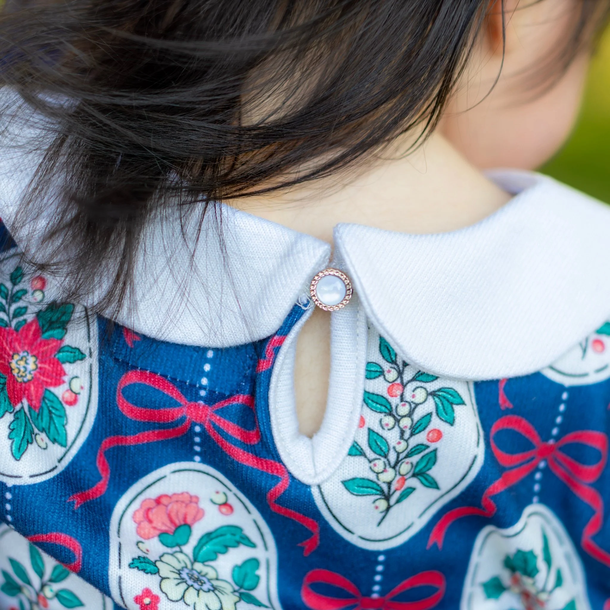 Baby Rebecca LS Sweater - Victorian Holiday - Image 2