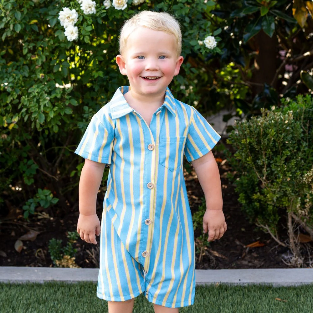 Baby Craig Woven One Piece - Classic Clubhouse