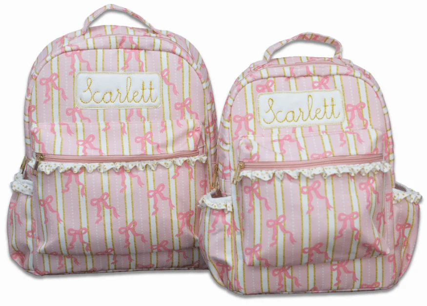 Backpack - Pink Bows - Image 3