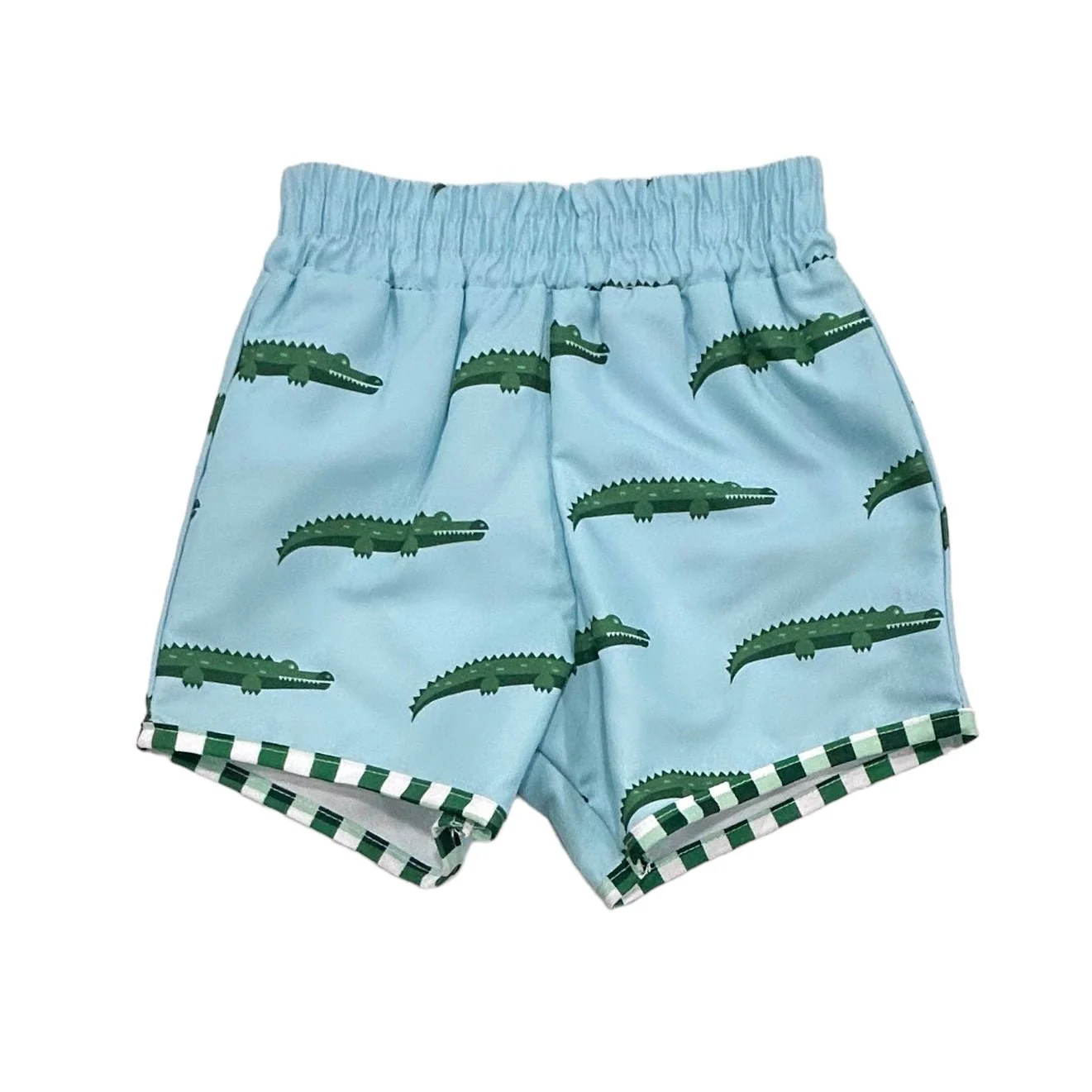 Swim Shorts - Blue Alligator - Image 5