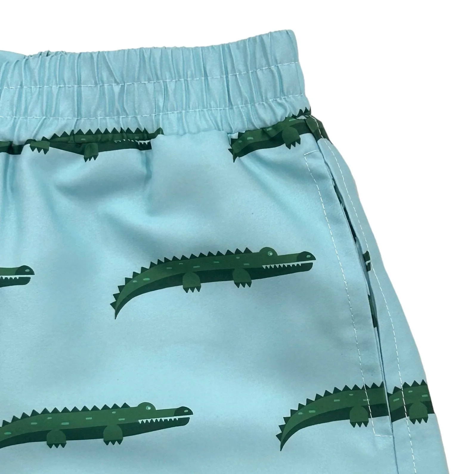 Swim Shorts - Blue Alligator - Image 9