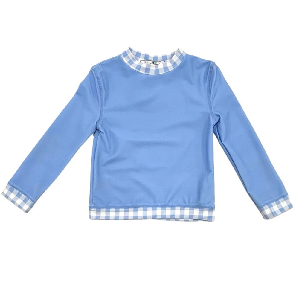 Rashguard - Blue Gingham - Image 4