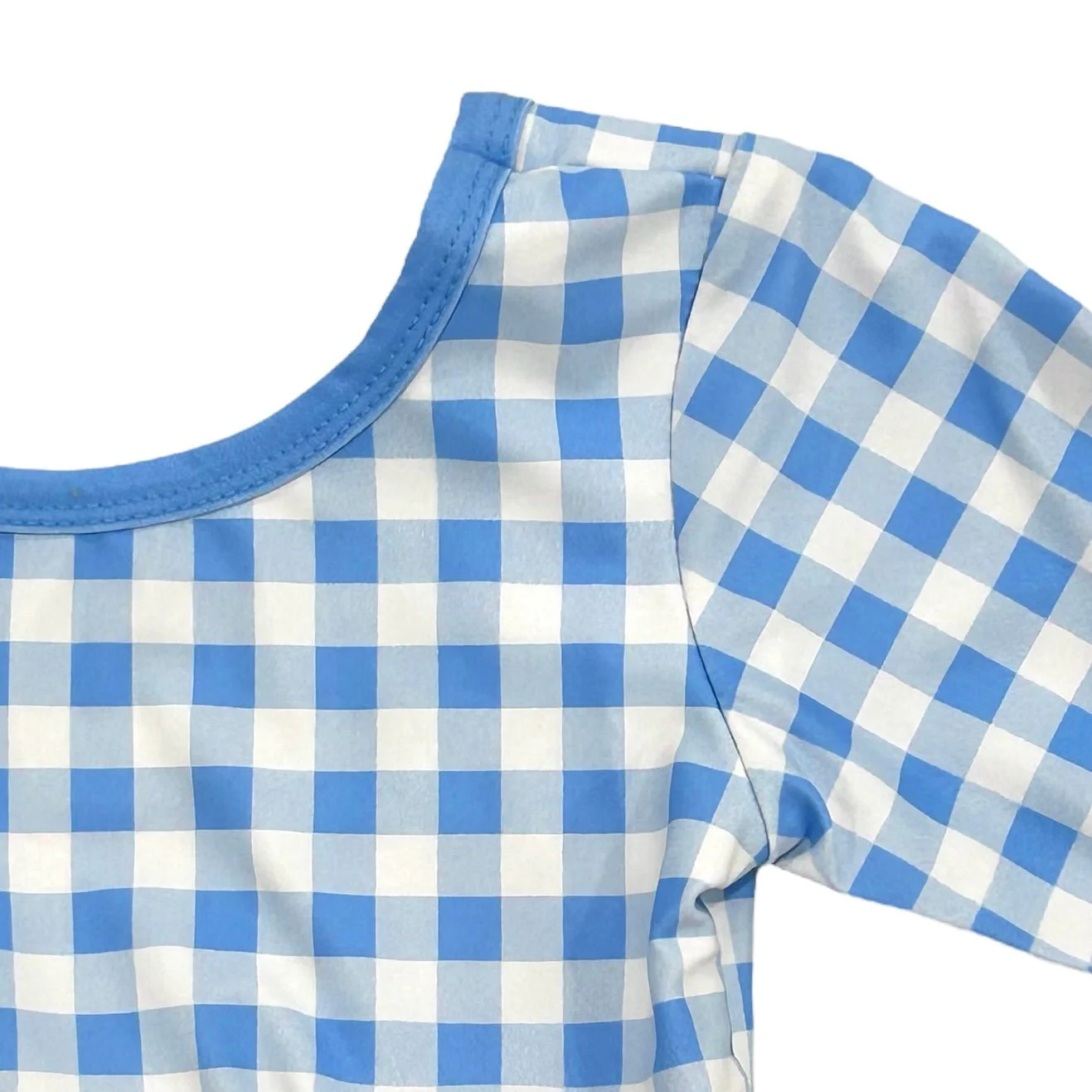 Skirt Bikini - Blue Gingham - Image 8