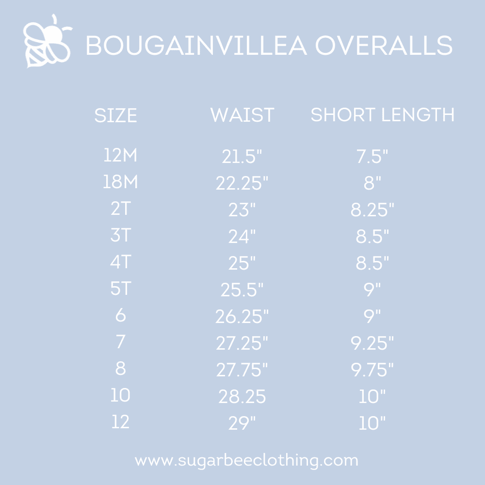 2-Piecve Bougainvillea Heart Overall Set - Image 2