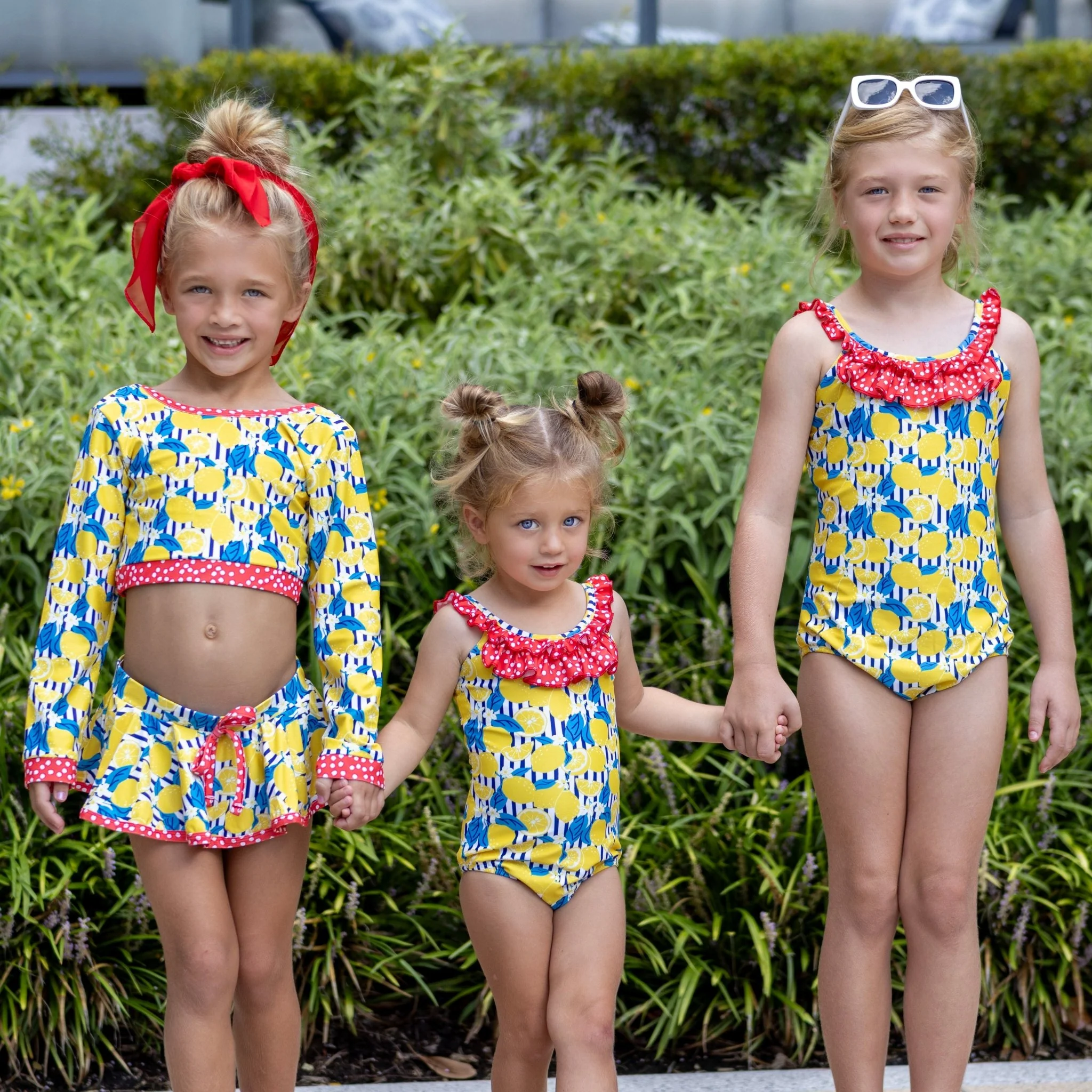 Bow Back Swimsuit - Lemonade Stand - Image 4