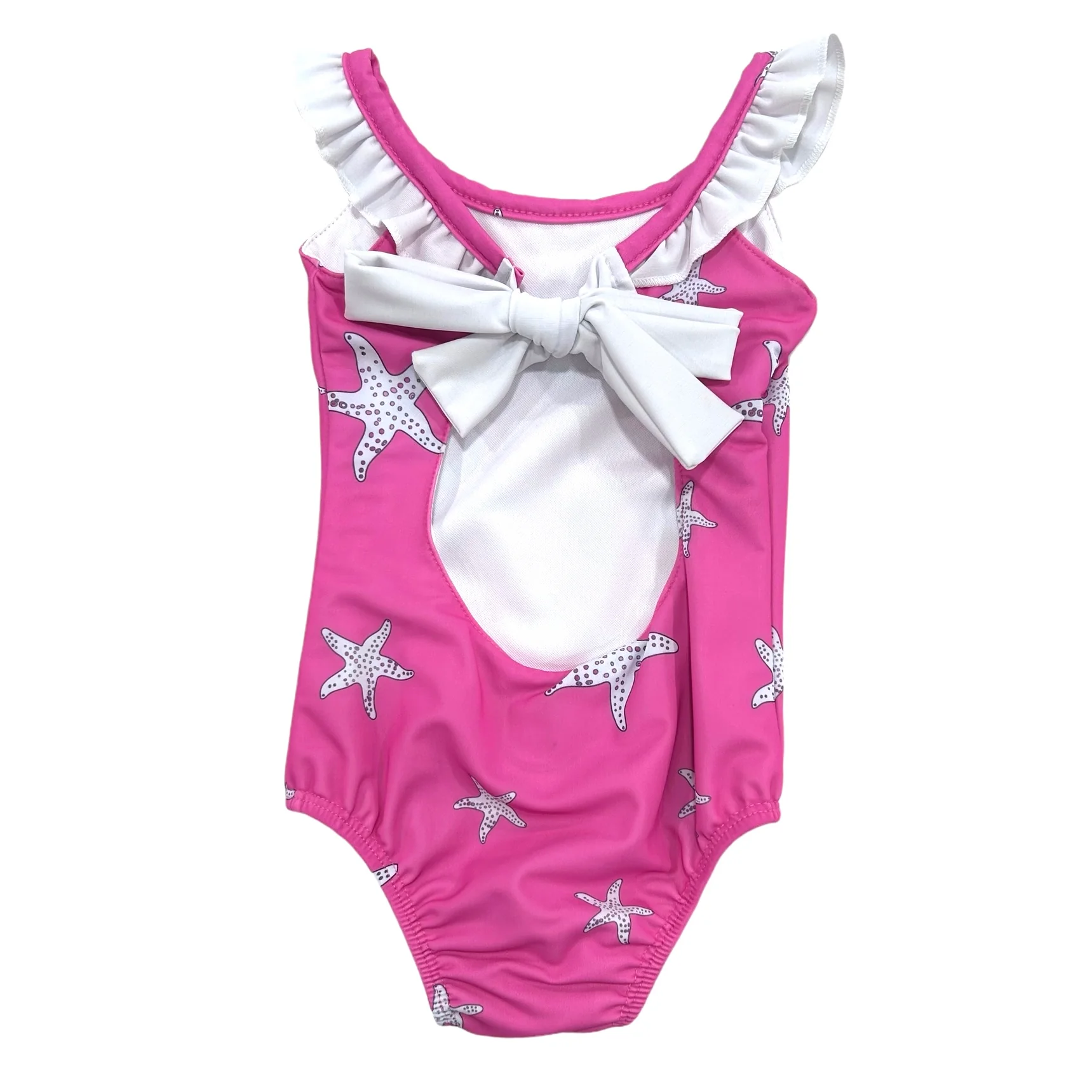 Bowback Swimsuit - Pink Starfish - Image 10