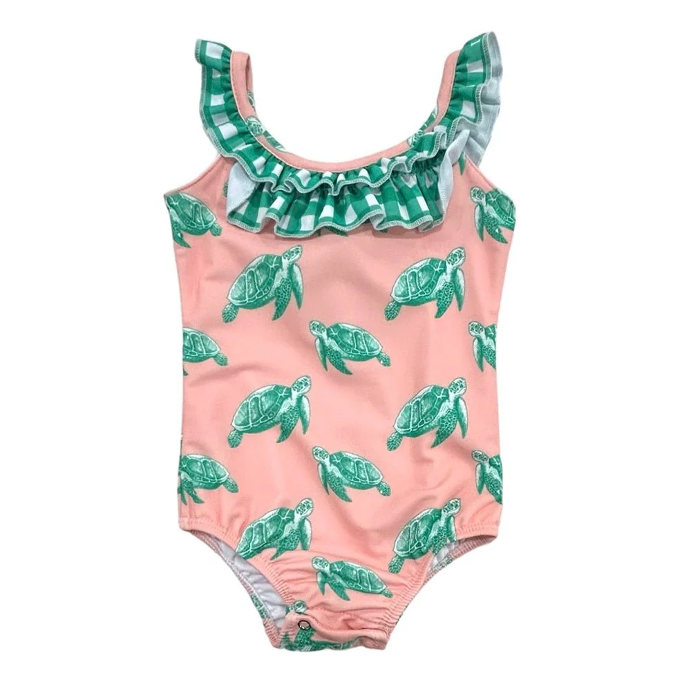 Bowback Swimsuit - Sea Turtles - Image 10