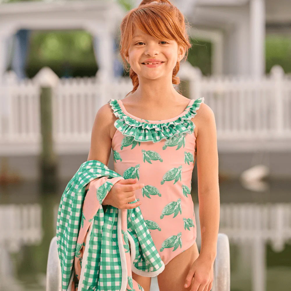 Bowback Swimsuit - Sea Turtles - Image 7