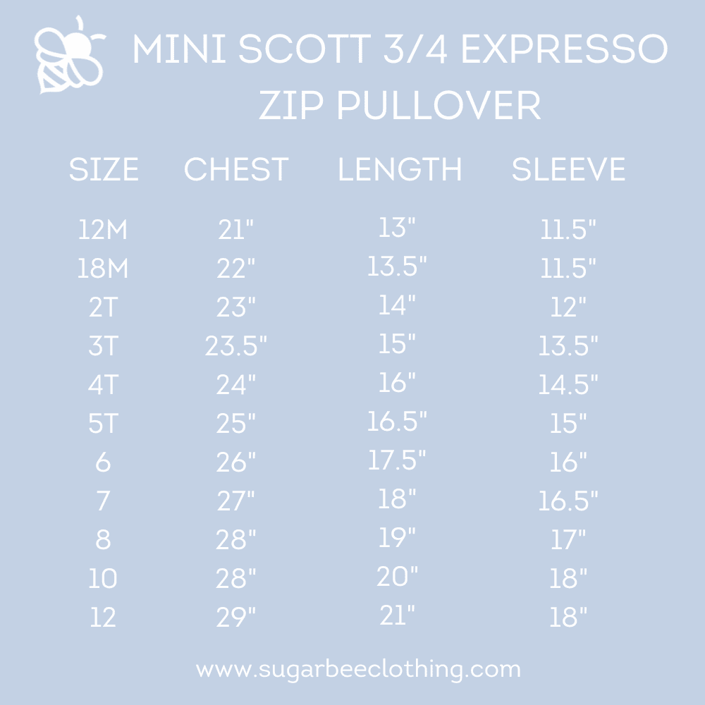 Mini Scott 3/4 Zip Sweater - Espresso - Image 6