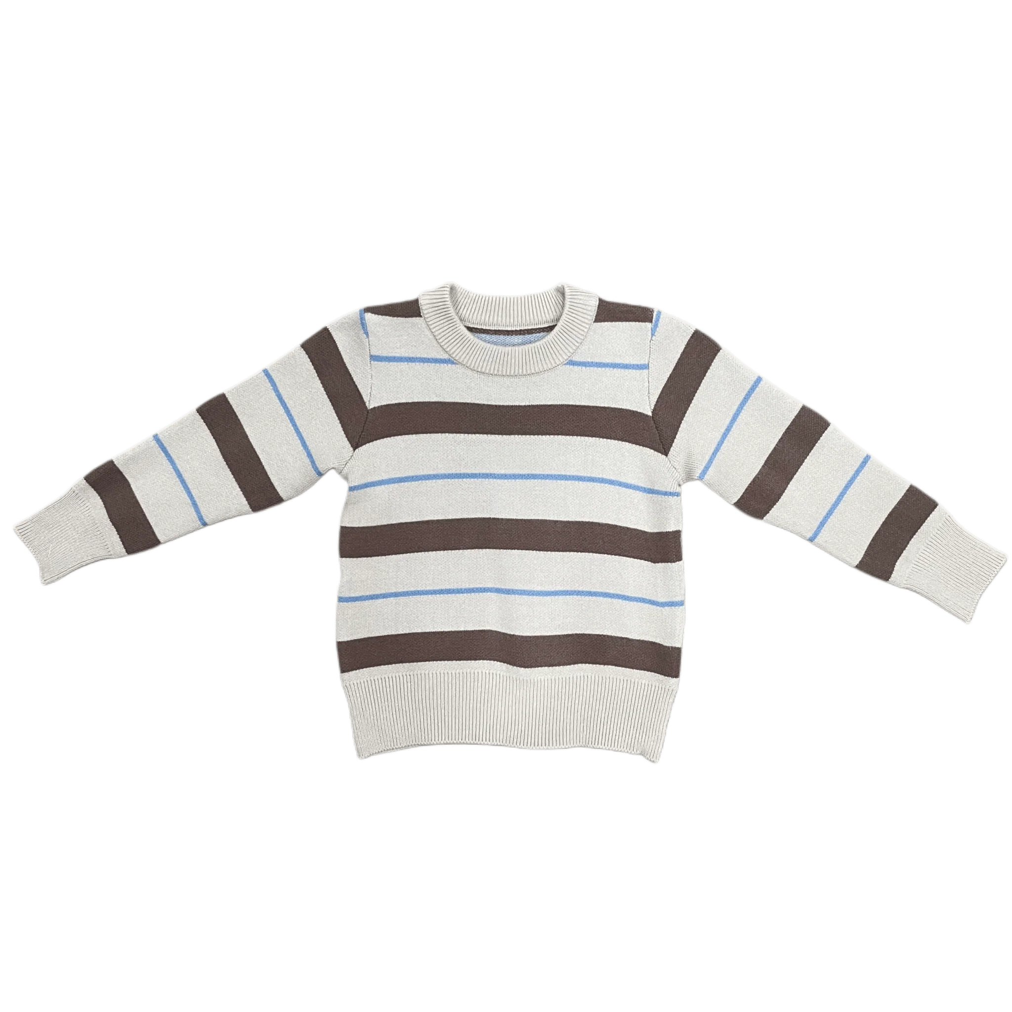 Mini Tucker Crew Sweater - Preppy Stripe - Image 4