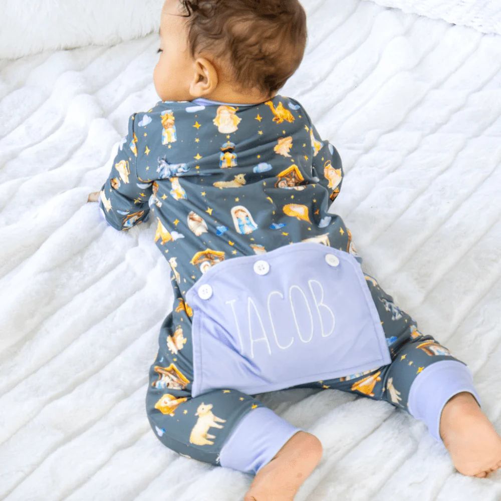 Buttflap Pajamas - Manger Holiday Lounge