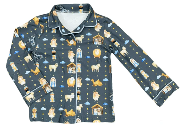 Button Down Pajamas - Manger Holiday Lounge - Image 6
