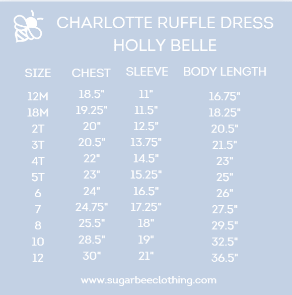Charlotte Ruffle Dress - Holly Belle - Image 5