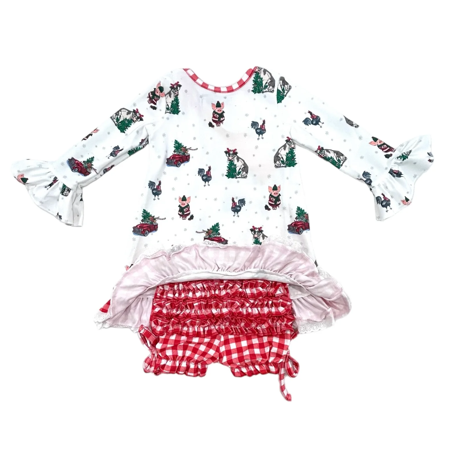 Gown with Bloomers - Christmas on the Farm Holiday Lounge - Image 6