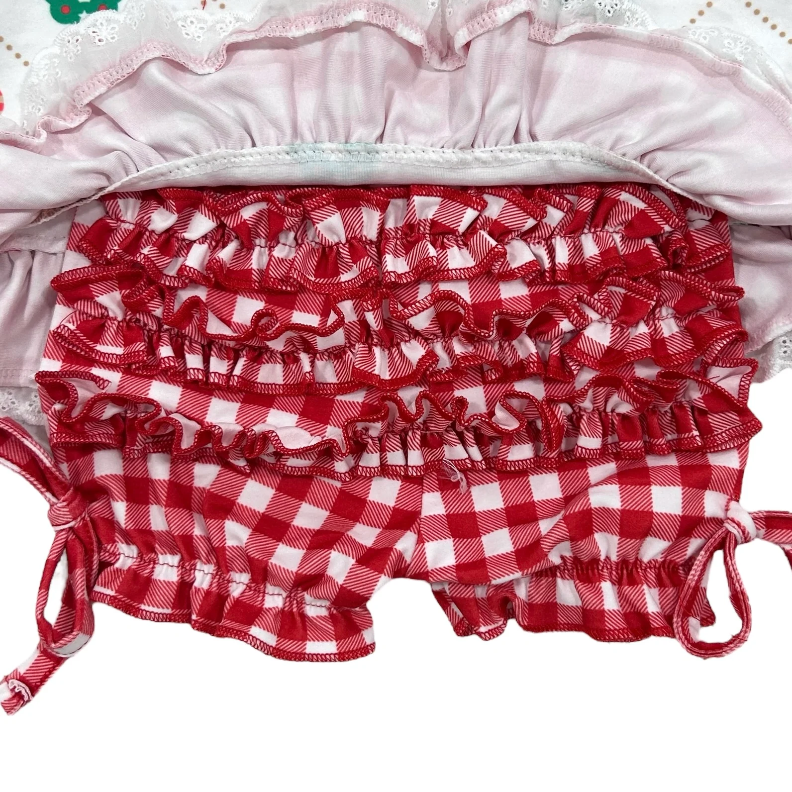 Gown with Bloomers - Quilted Gingerbread Holiday Lounge - Image 6