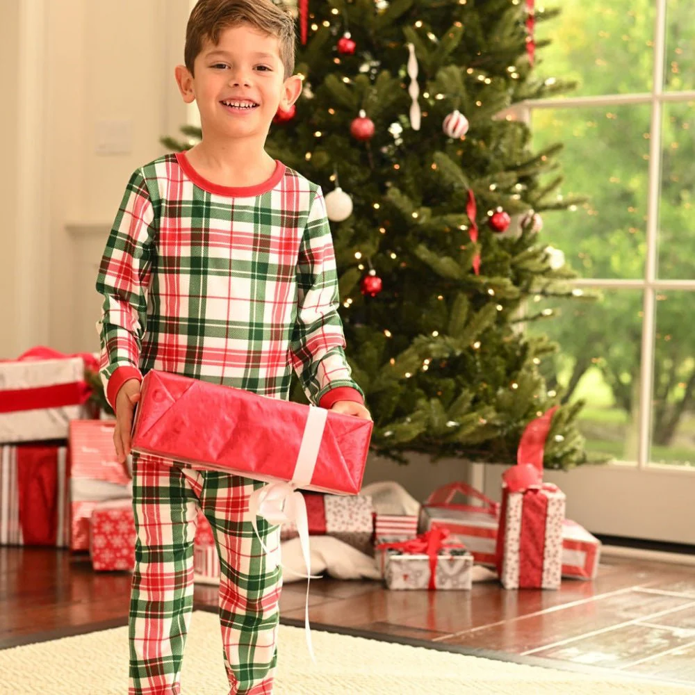 Buttflap Pajamas - Christmas Plaid Holiday Lounge - Image 4