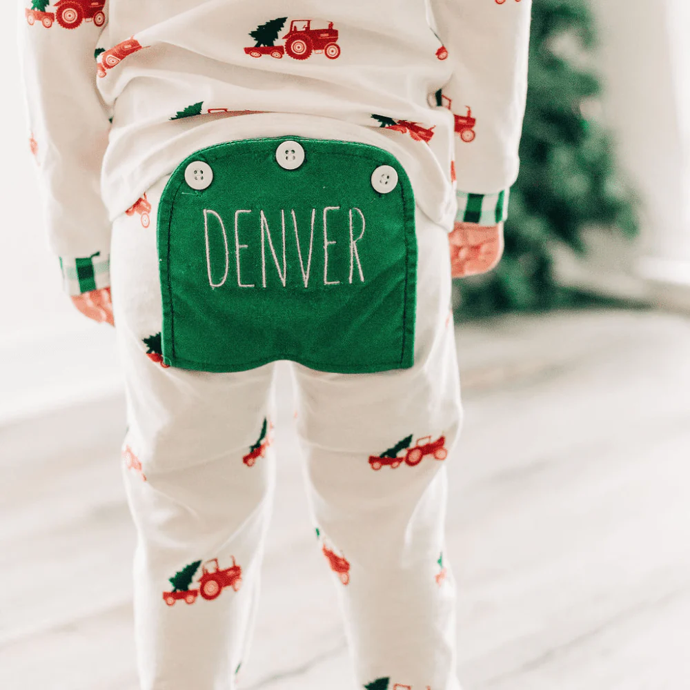 Buttflap Pajamas - Christmas Tractor Holiday Lounge - Image 7