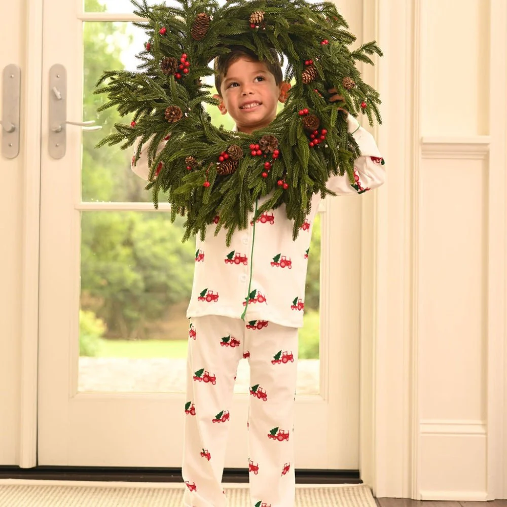 Button Down - Christmas Tractor Holiday Lounge - Image 3