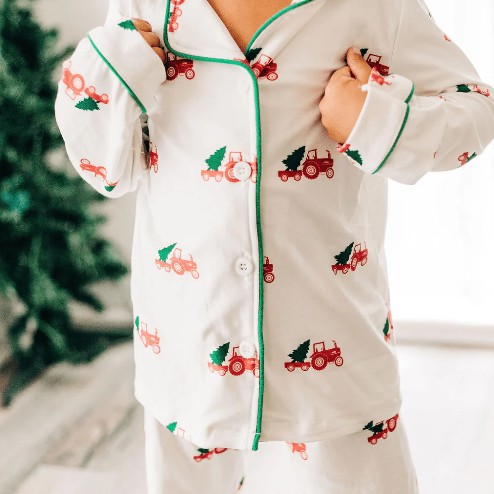 Button Down - Christmas Tractor Holiday Lounge - Image 4