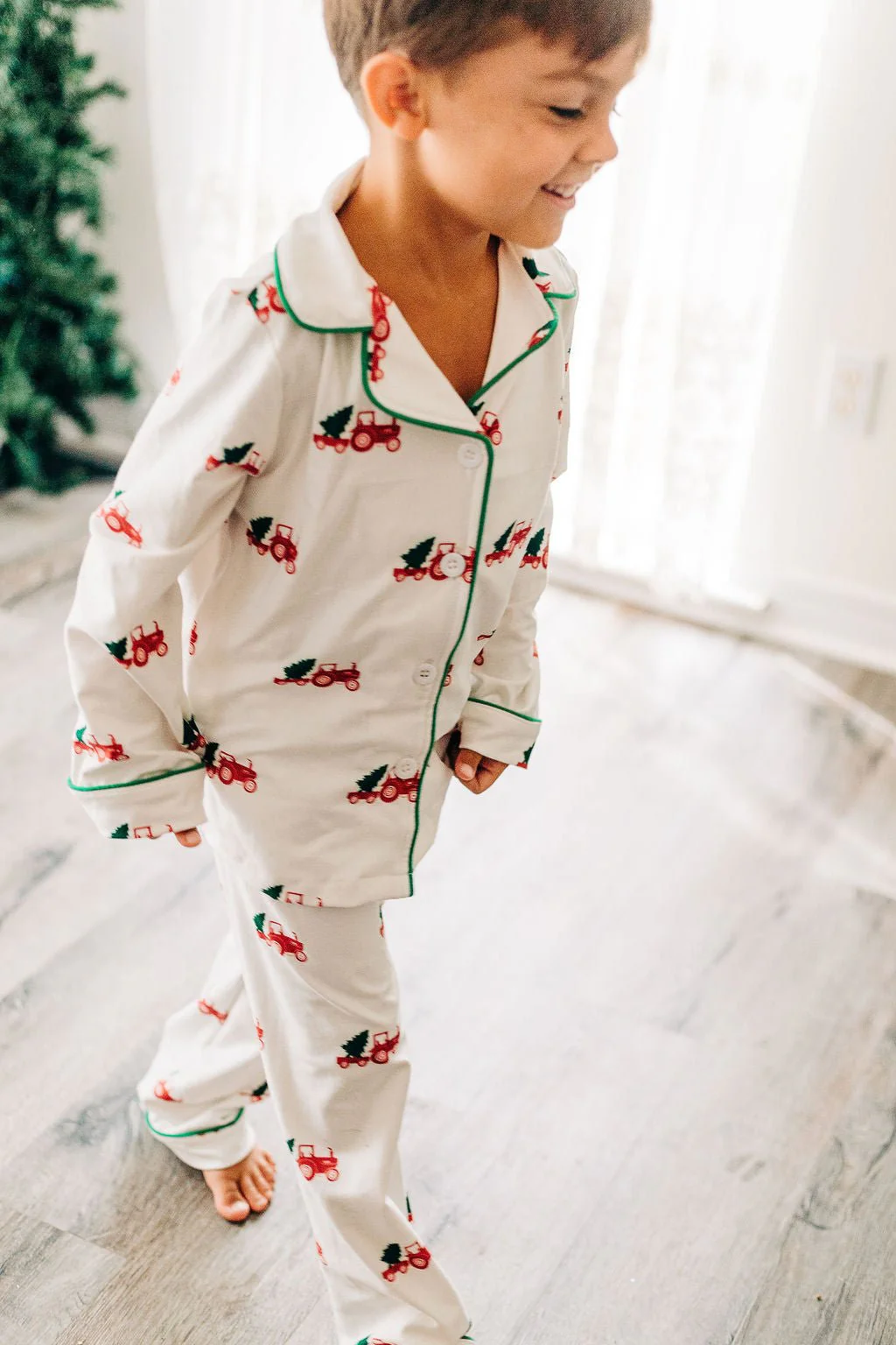 Button Down - Christmas Tractor Holiday Lounge - Image 6