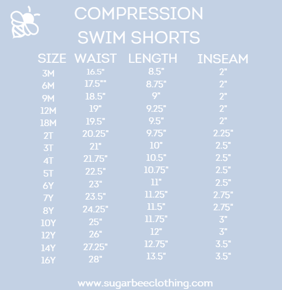 Compression Swim Shorts - Colorful Current on Navy - Image 4