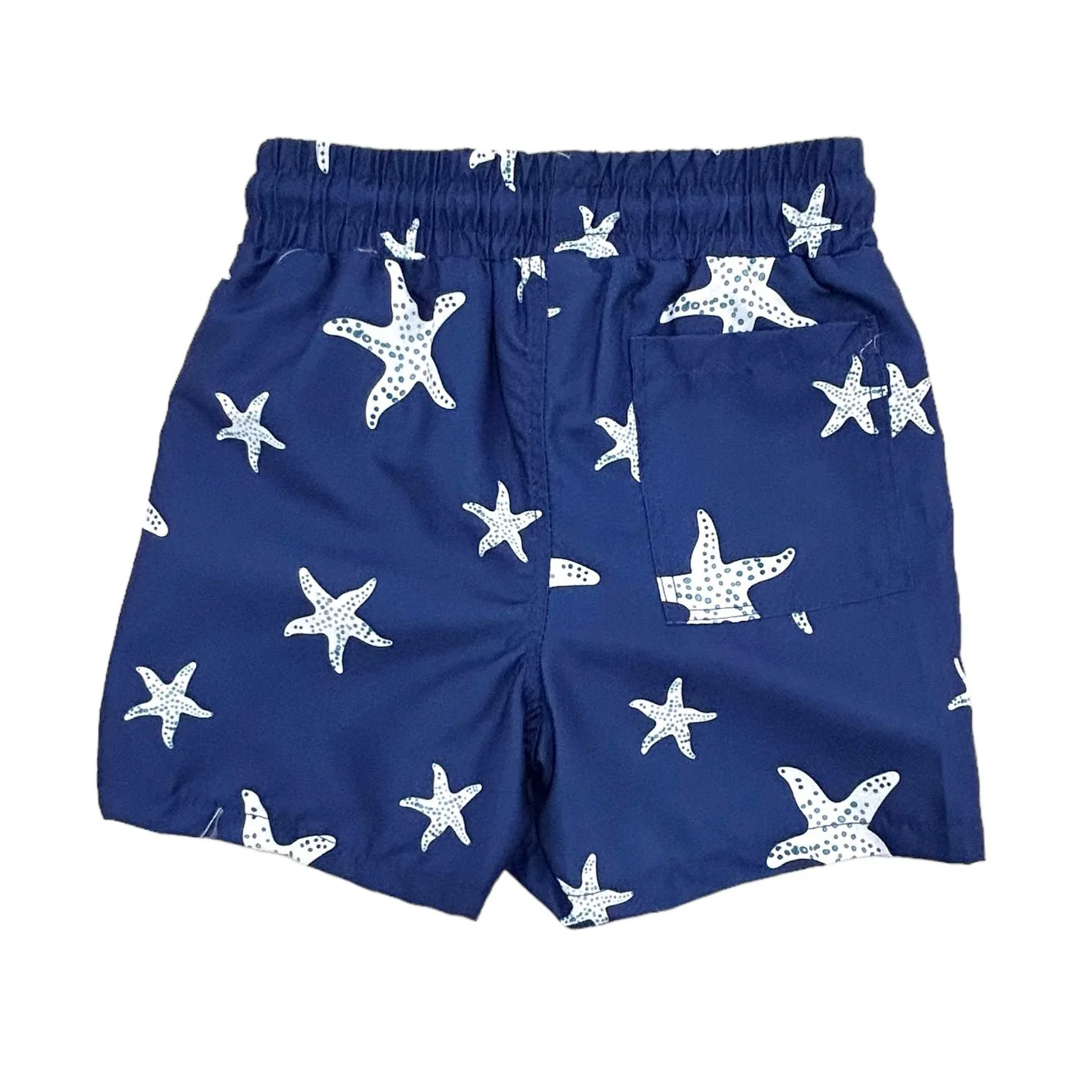 Compression Swim Shorts - Navy Starfish - Image 10