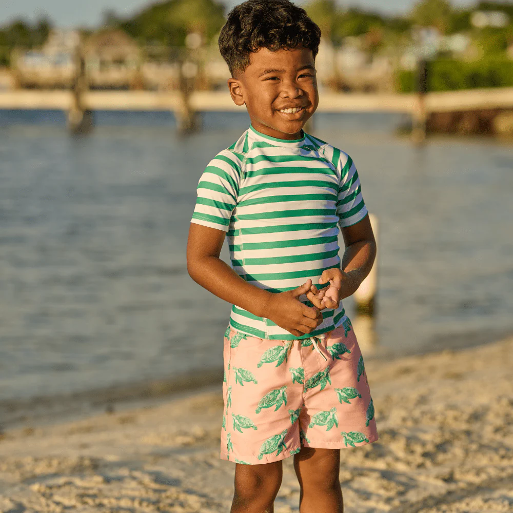 Compression Swim Shorts - Sea Turtles - Image 3
