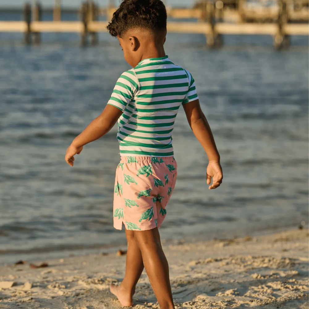 Compression Swim Shorts - Sea Turtles - Image 4
