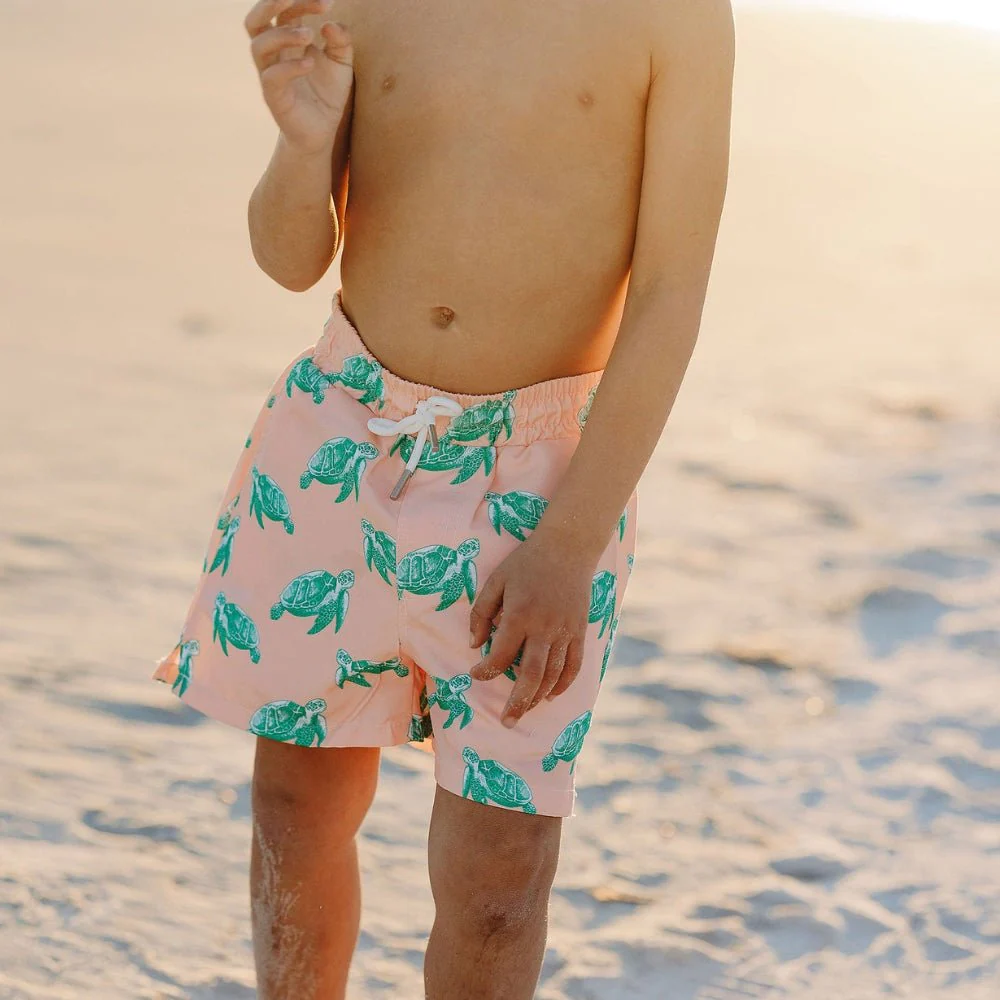Compression Swim Shorts - Sea Turtles - Image 5