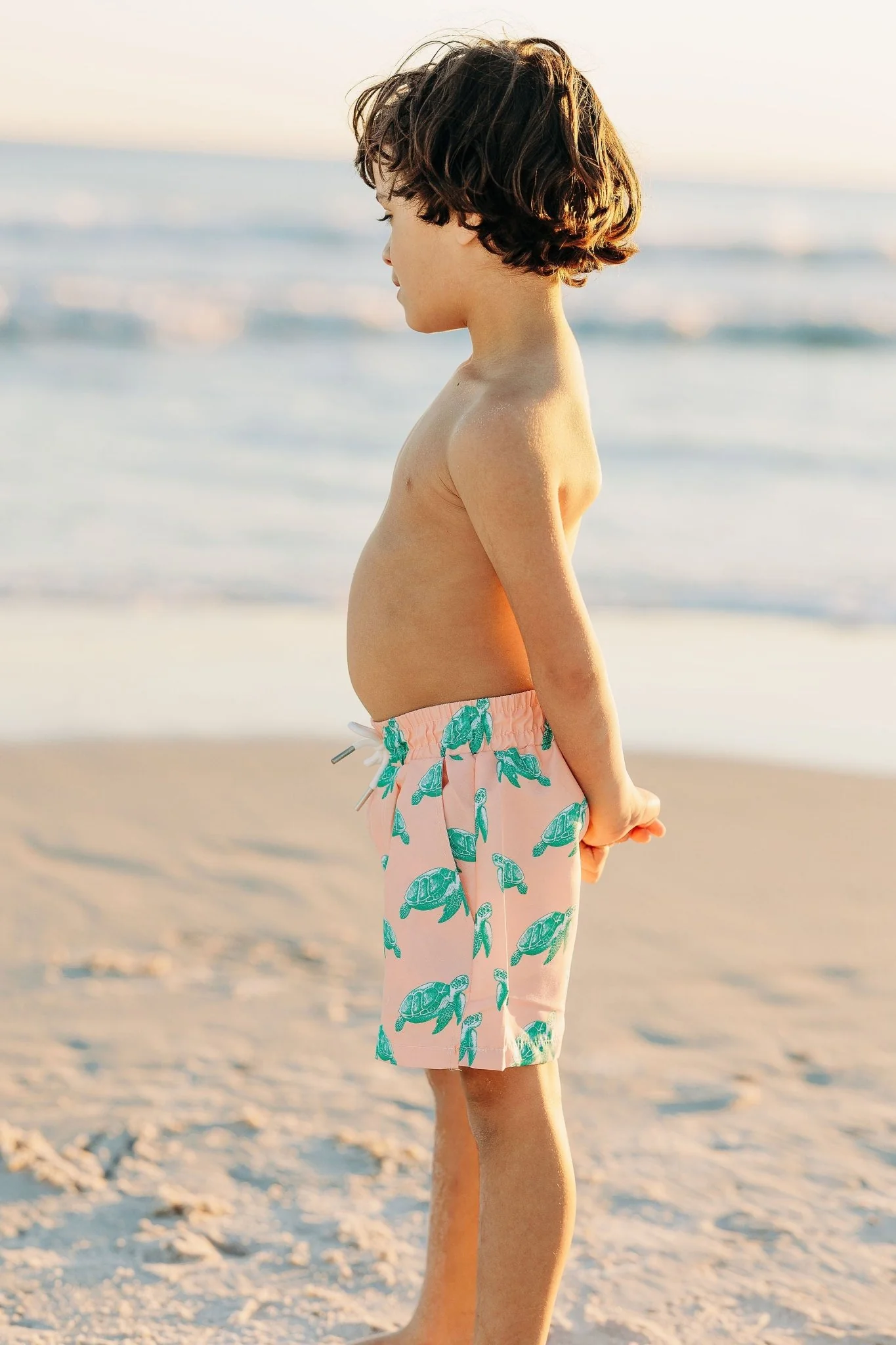 Compression Swim Shorts - Sea Turtles - Image 7