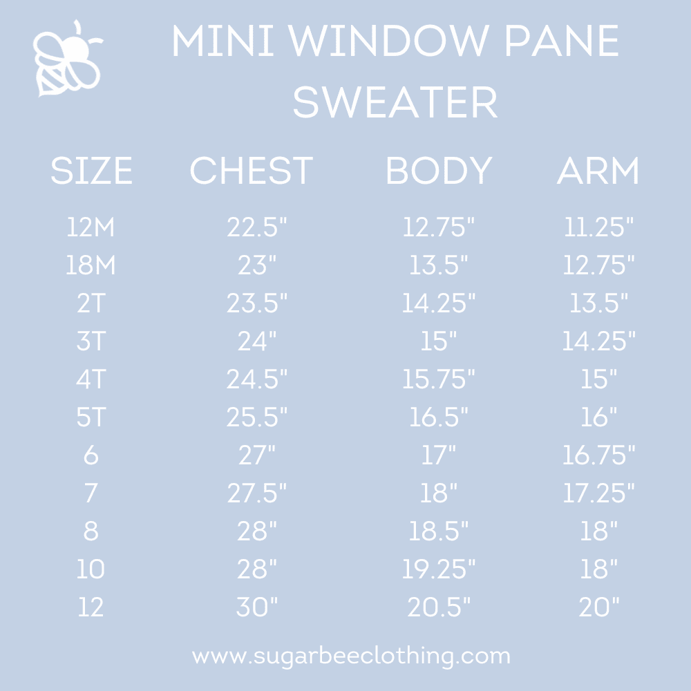 Mini Emerson Crew Sweater - Amber Windowpane - Image 5