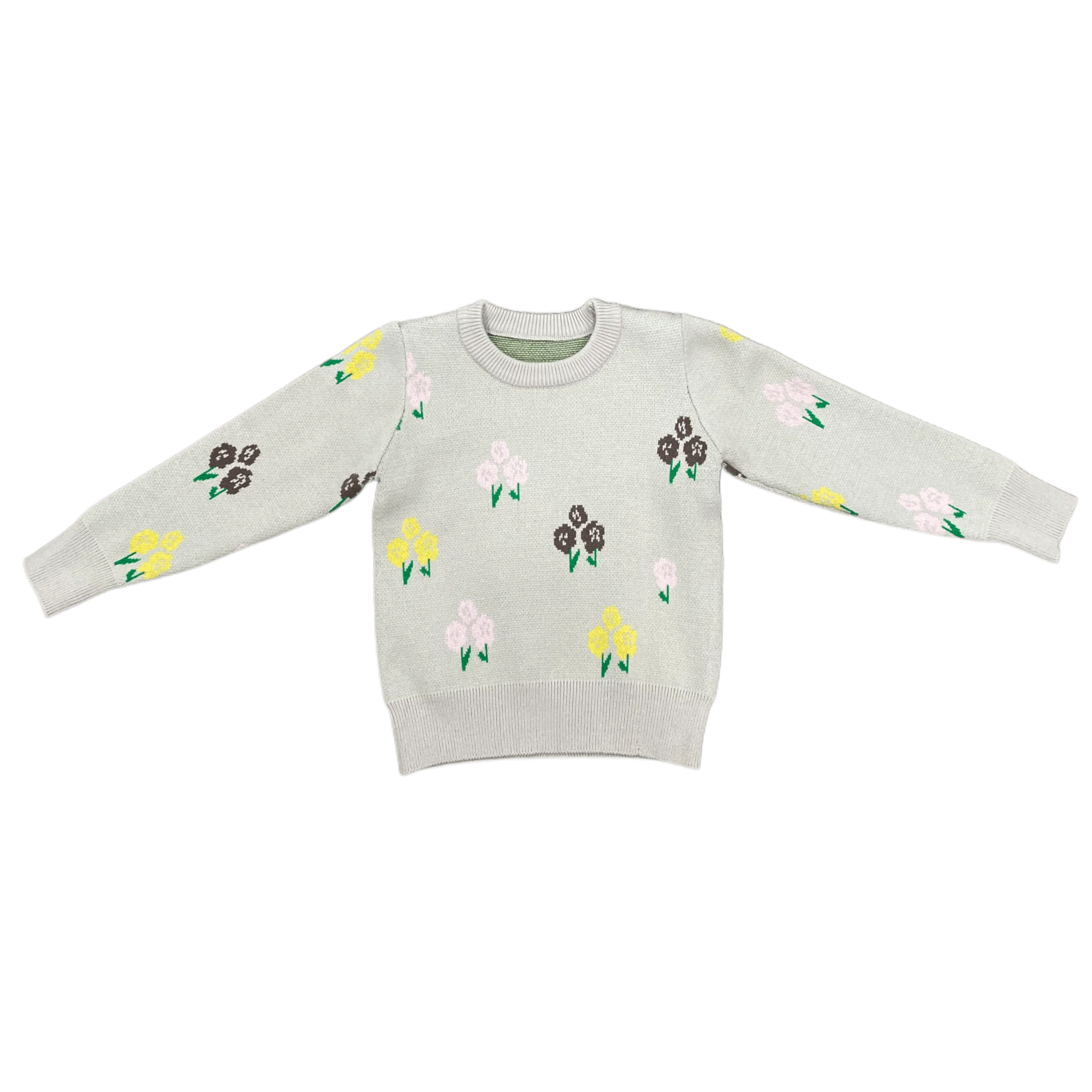 Mini Emerson Crew Sweater - Fall Floral - Image 4