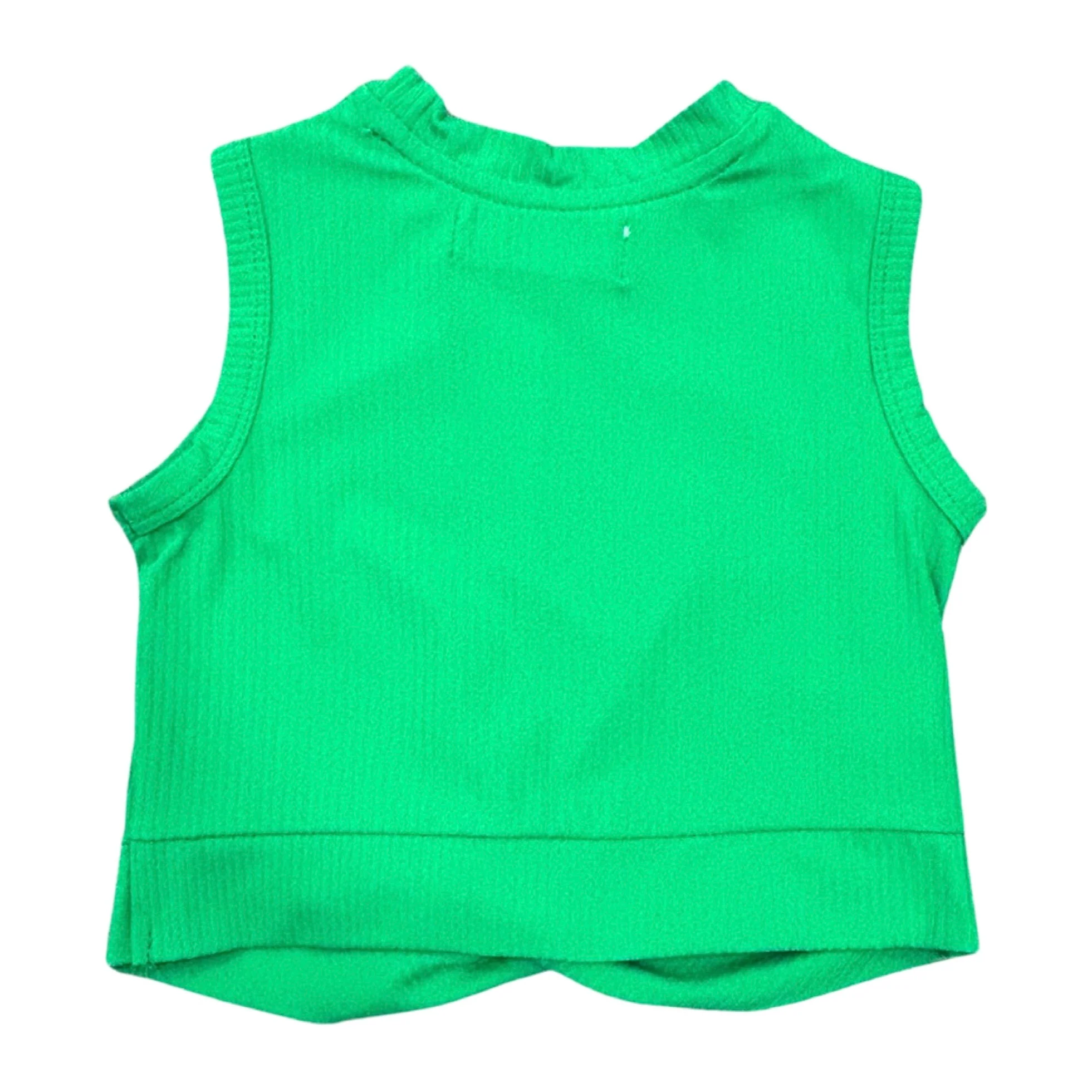 Crop Knot Tank - Emerald - Image 5