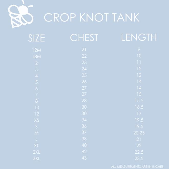 Crop Knot Tank - French Blue - Image 11