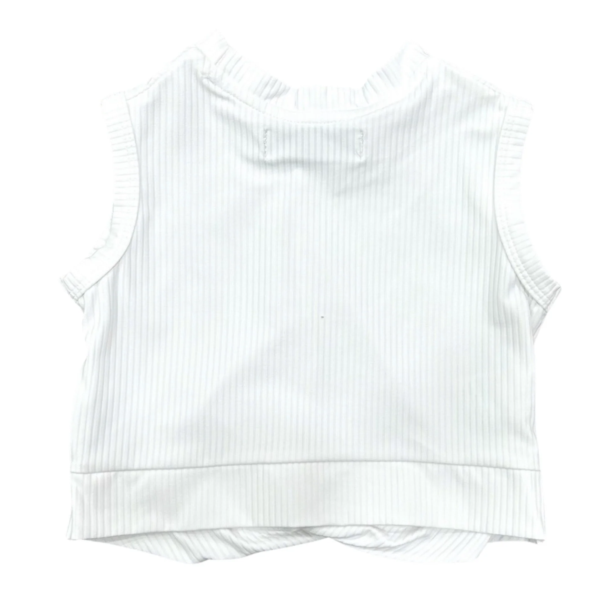 Crop Knot Tank - White - Image 5