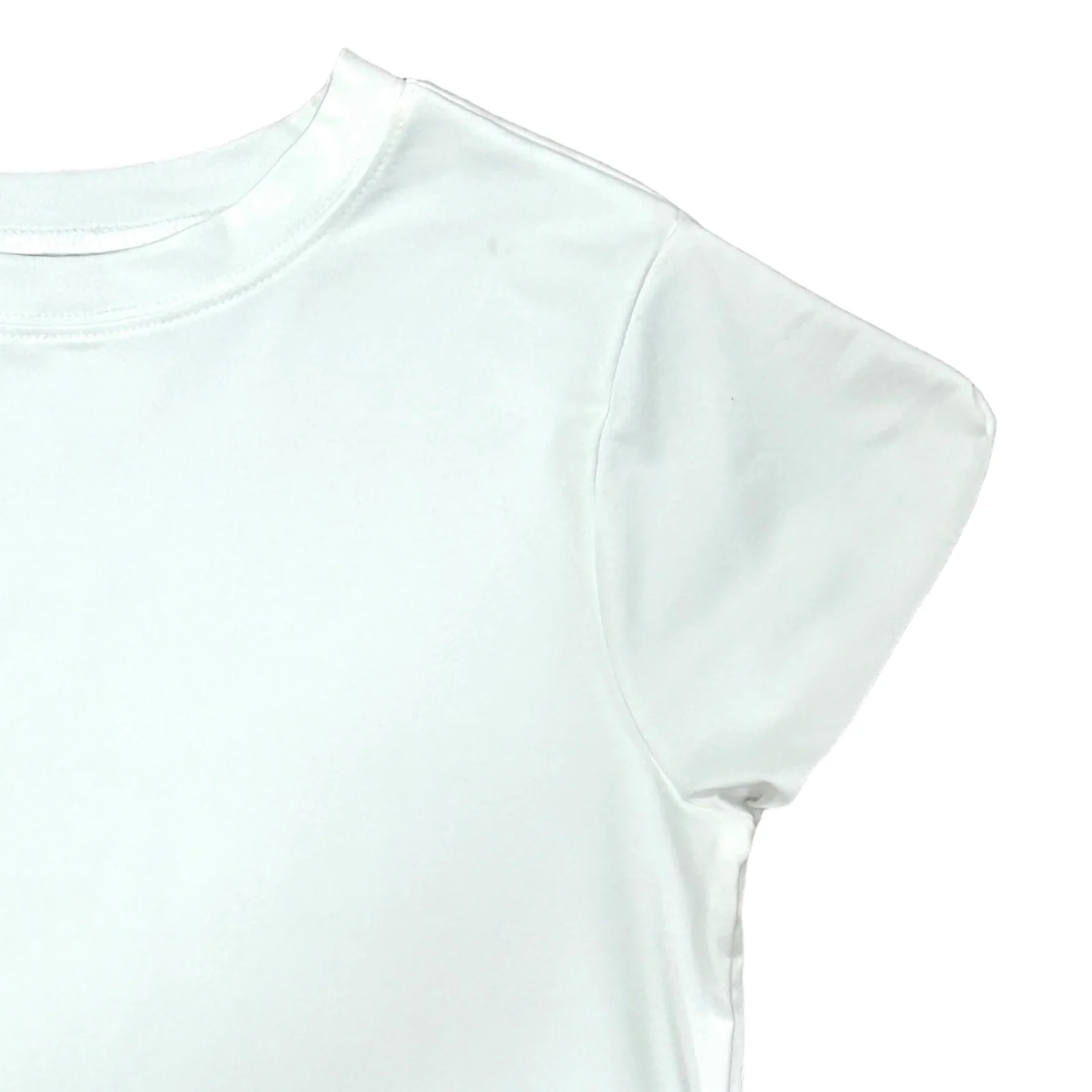 Crop Tee - White - Image 3