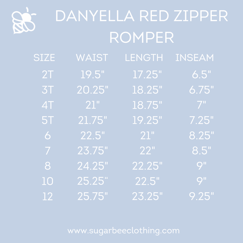 Danyella Zipper Romper - Red - Image 4