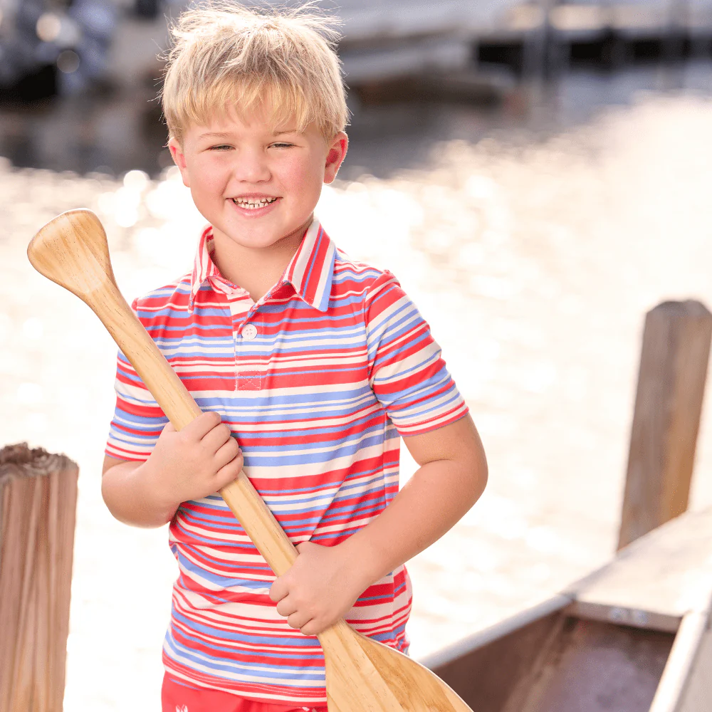 Davis Polo - Cape Cod Stripe - Image 7