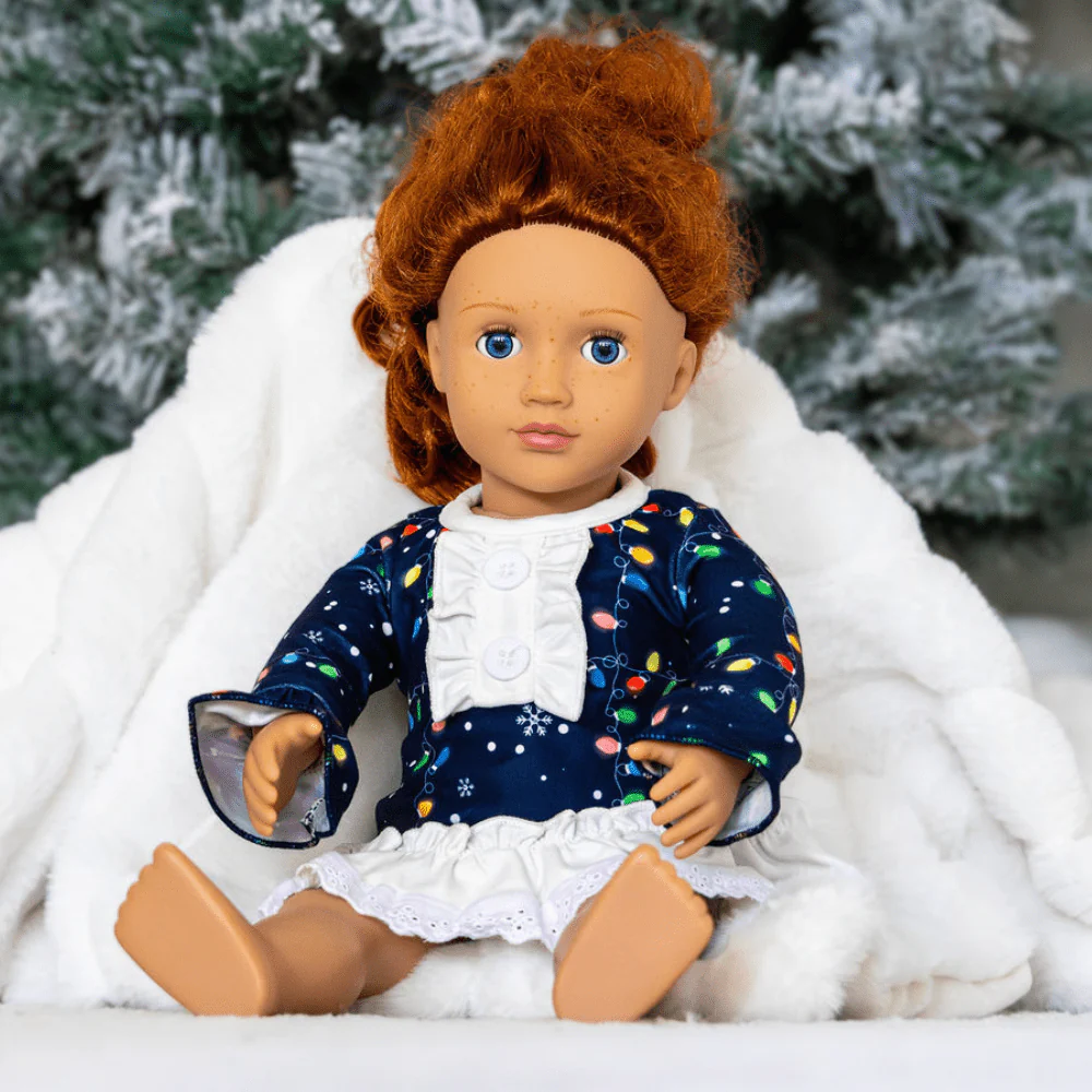 Doll Gown - Christmas Lights