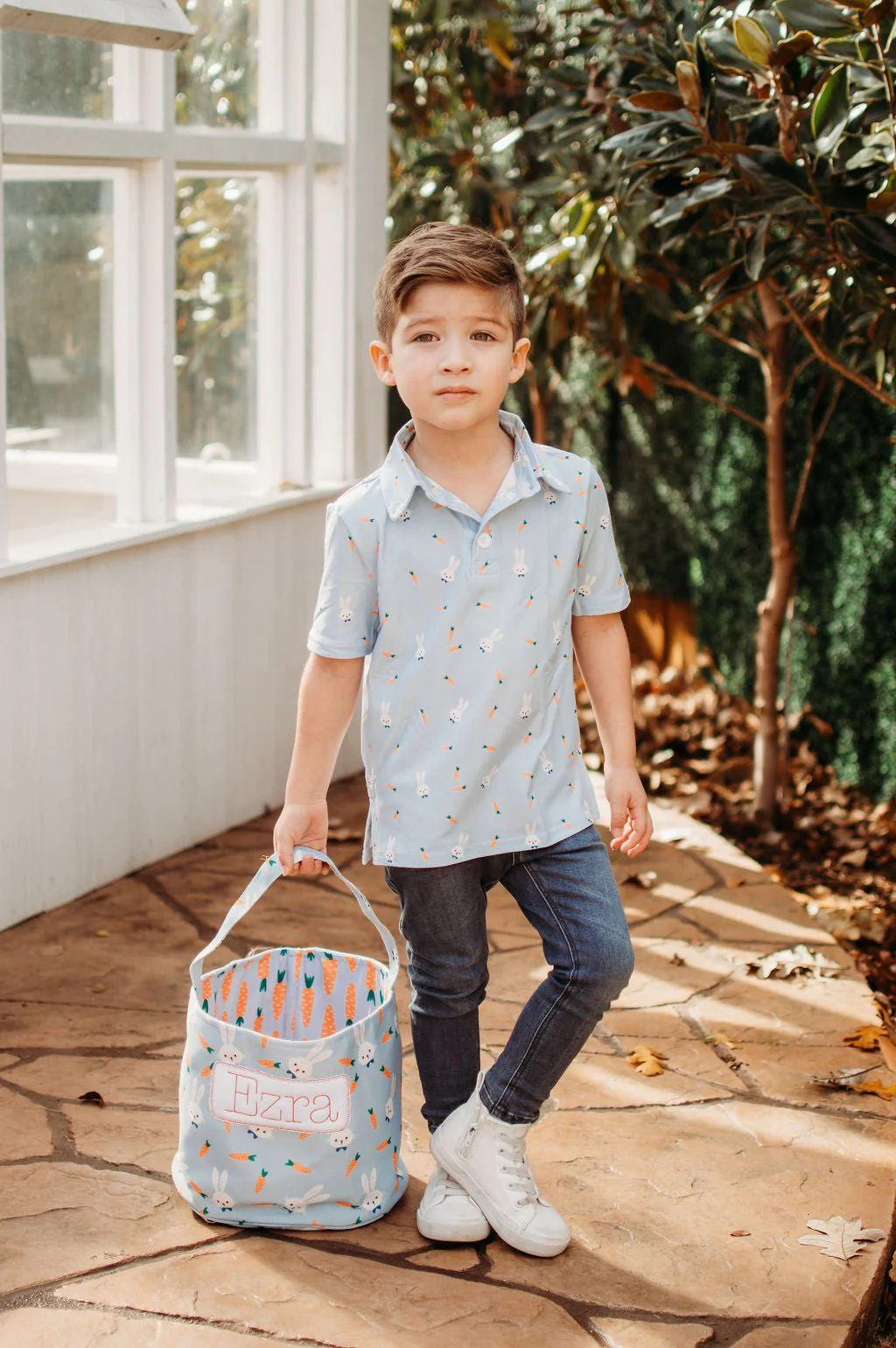 Easter Basket - Blue Carrots - Image 8
