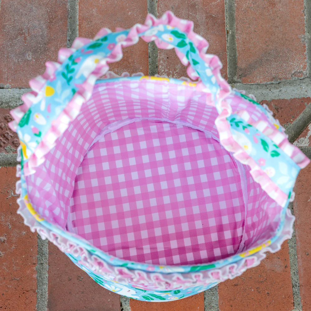 Easter Basket - Floral Bunnies - Image 3