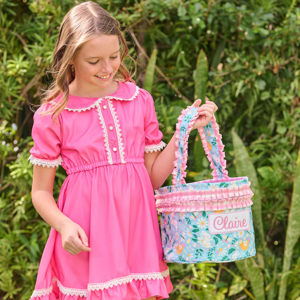 Easter Basket - Floral Bunnies - Image 6